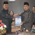 Wabup Djira Sampaikan KUA PPAS APBDP 2023 di DPRD Morut