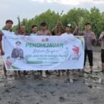 Menjaga Ekosistem Alam dan Laut, Polres Luwu Tanam Pohon