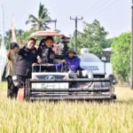 Panen Raya Padi di Tengah Kemarau Panjang di Maros, Pj Gubernur Sulsel Sampaikan Apresiasi