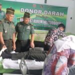 Dandim 1403 Palopo Gelar Donor Darah Sambut HUT Ke-67 Korem 141 Toddopuli