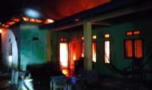 Satu Rumah Warga di Luwu Ludes Terbakar, Api Muncul dari Dapur