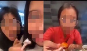 Geng Remaja Wanita Mengolok-olok Anak Palestina Saat Makan di Restoran