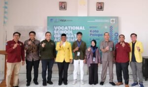 Kerjasama dengan UNCP, BBPSDMP Kominfo Makassar Gelar Vocational School Graduate Academy