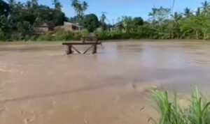 Tanggul Sungai Jebol, 2 Kecamatan di Sidrap Terendam Banjir