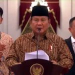 Presiden Prabowo Umumkan Nama-nama Menteri Kabinet Merah Putih, Berikut Daftar Lengkapnya