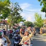 Ribuan Pendukung Trisal-Akhmad Konvoi, Yakin Menang Pilkada Palopo 2024