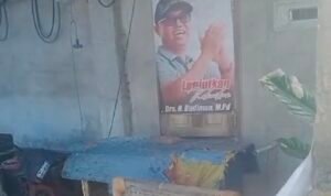 Sempat Ngaku Relawan Ibas-Puspa Usai Ketemu Wabup, Rumah Penjual Buroncong Ternyata Ada Gambar Budiman