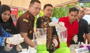 Akhir 2024, Kejari Luwu Utara Musnahkan 250,5914 gram Sabu dan 5.470 Butir Obat Daftar G