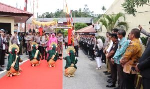 Bupati Lutim Sambut Kunjungan Kerja Kapolda Sulsel di Mapolres Luwu Timur