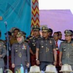 Bupati Luwu Hadiri Upacara Gelar Pasukan HUT ke 75 Satpol PP dan ke 63 Satlinmas di Wajo