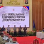 Pj Wali Kota Palopo Hadiri Rakor Optimasi Sistem Pengairan Pertanian 2025 di Makassar