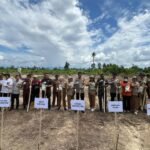 Dukung Ketahanan Pangan, Polres dan Pemkab Luwu Utara Tanam Jagung Serentak