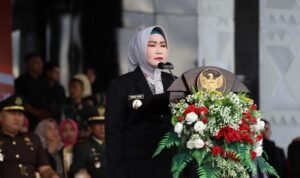 Wabup Morowali Iriane Iliyas Pimpin Upacara Hari Lahir Pancasila ke-80