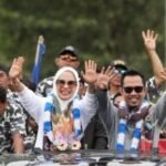 Disambut Ribuan Pendukung, Ome Tak Dampingi  Naili Trisal Saat Tiba di Palopo