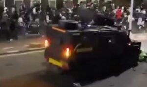 Ojol Tewas Terlindas Rantis Brimob di Pejompongan, Massa Geram