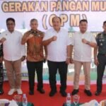 Bupati dan Forkopimda Asahan Ikuti Zoom GPM Serentak Bersama Menteri Pertanian RI