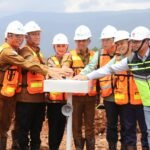 Bupati Lutim Jemput Gubernur Sulteng di Sorowako, Hadiri First Cut Ceremony BB1 Project