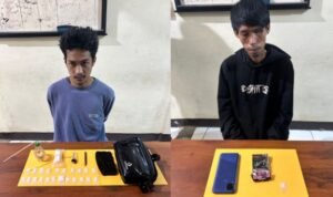 Polisi Ringkus Pelaku Narkoba di Dua Lokasi Berbeda, Temukan 22 Saset Sabu