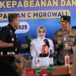 Bea Cukai Morowali Musnahkan Rokok dan Minuman Ilegal Senilai Rp3 Miliar