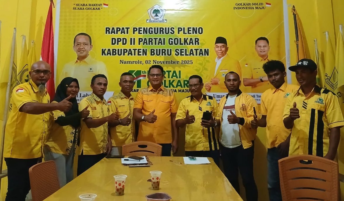 Buru Selatan Nyatakan Solid Dukung Boy Sangadji Pimpin Golkar Maluku