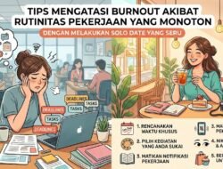Tips Mengatasi Burnout Akibat Rutinitas Pekerjaan yang Monoton Dengan Melakukan Solo Date yang Seru