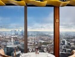 Rekomendasi Restoran Paling Ikonik Dengan Pemandangan Kota London Dari Ketinggian Yang Indah