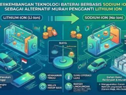 Perkembangan Teknologi Baterai Berbasis Sodium Ion Sebagai Alternatif Murah Pengganti Lithium Ion
